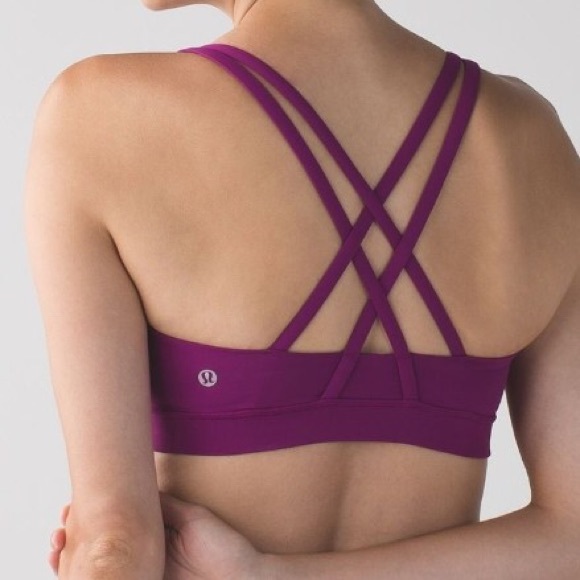 lululemon athletica Tops - Lululemon Energy Bra Regal Plum